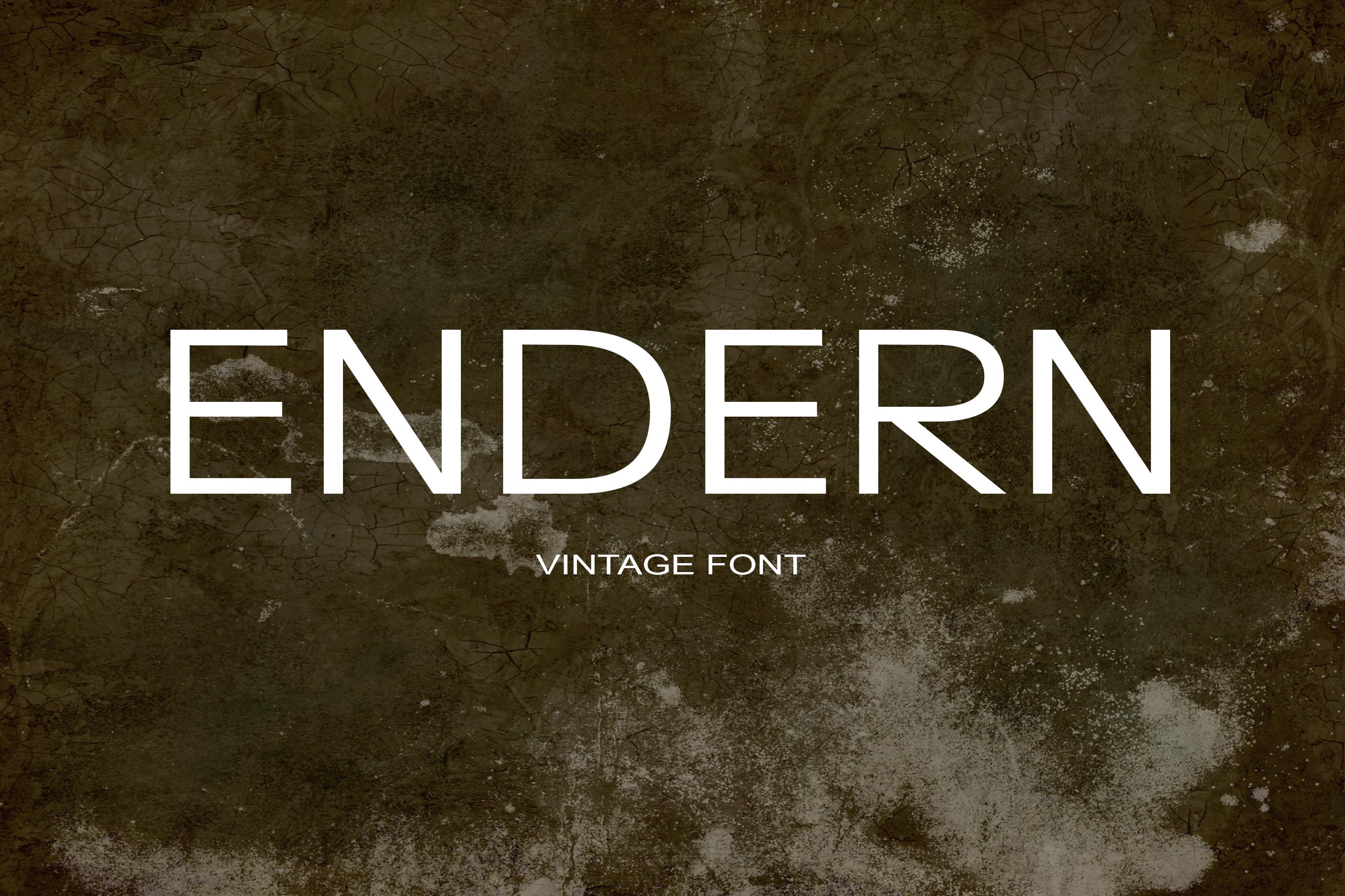 Endern Font