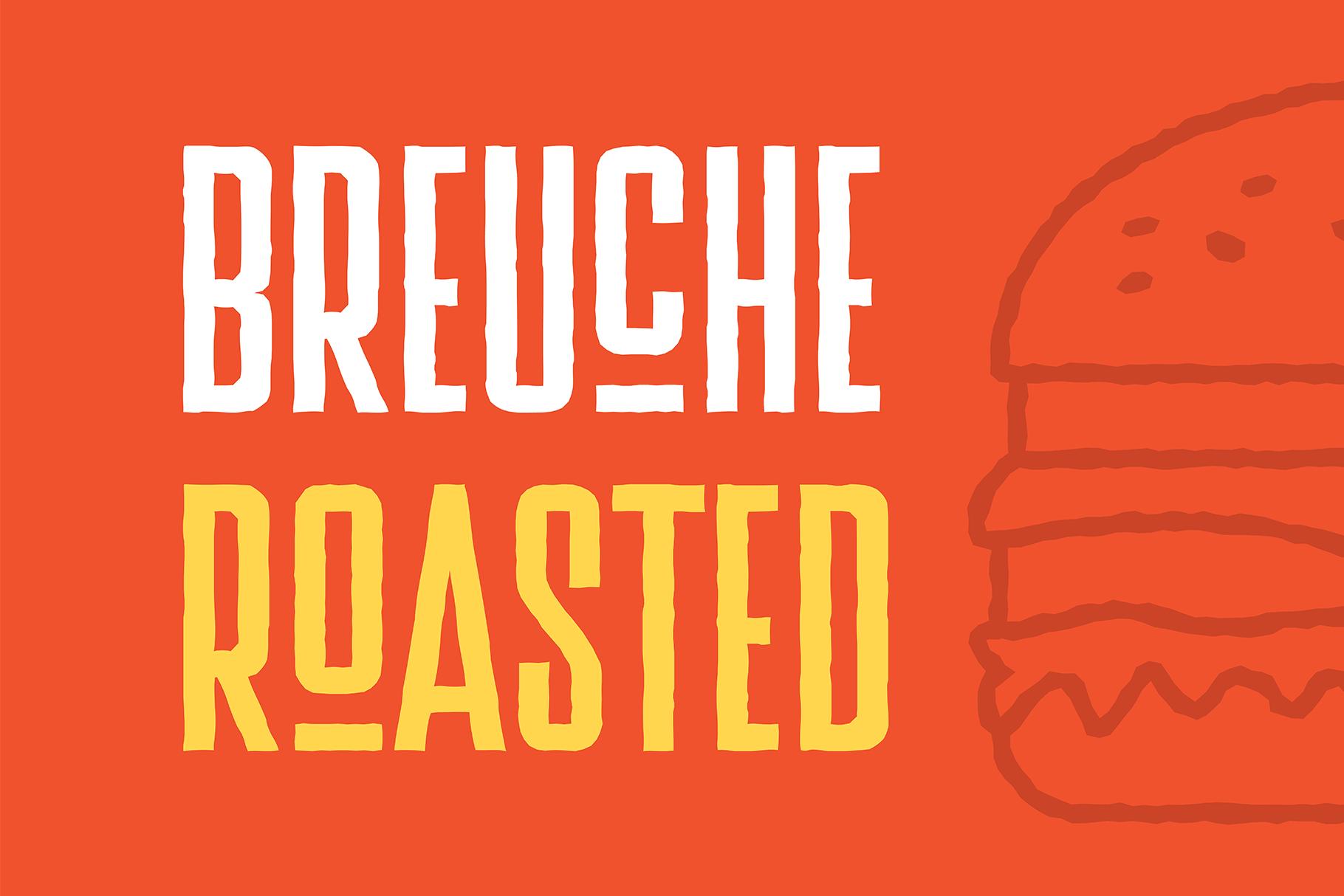 Breuche Roasted Font