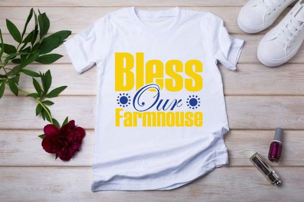 Farm House SVG Design, Bless Our Farmhou
