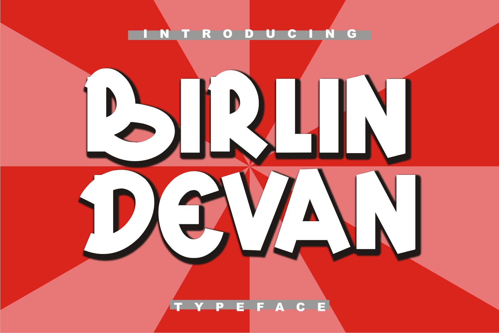 Birlin Devan Font