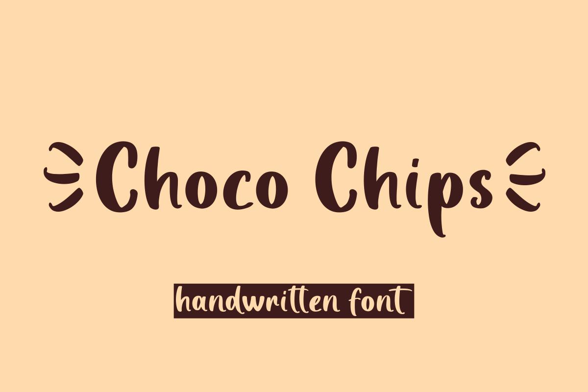 Choco Chips Font