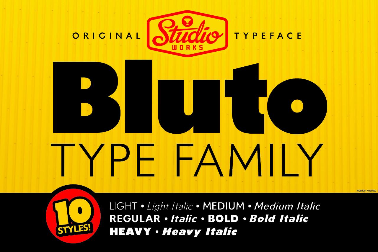 Bluto Font