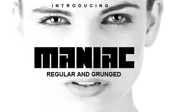 Maniac Font