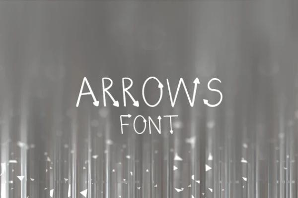 Arrows Font