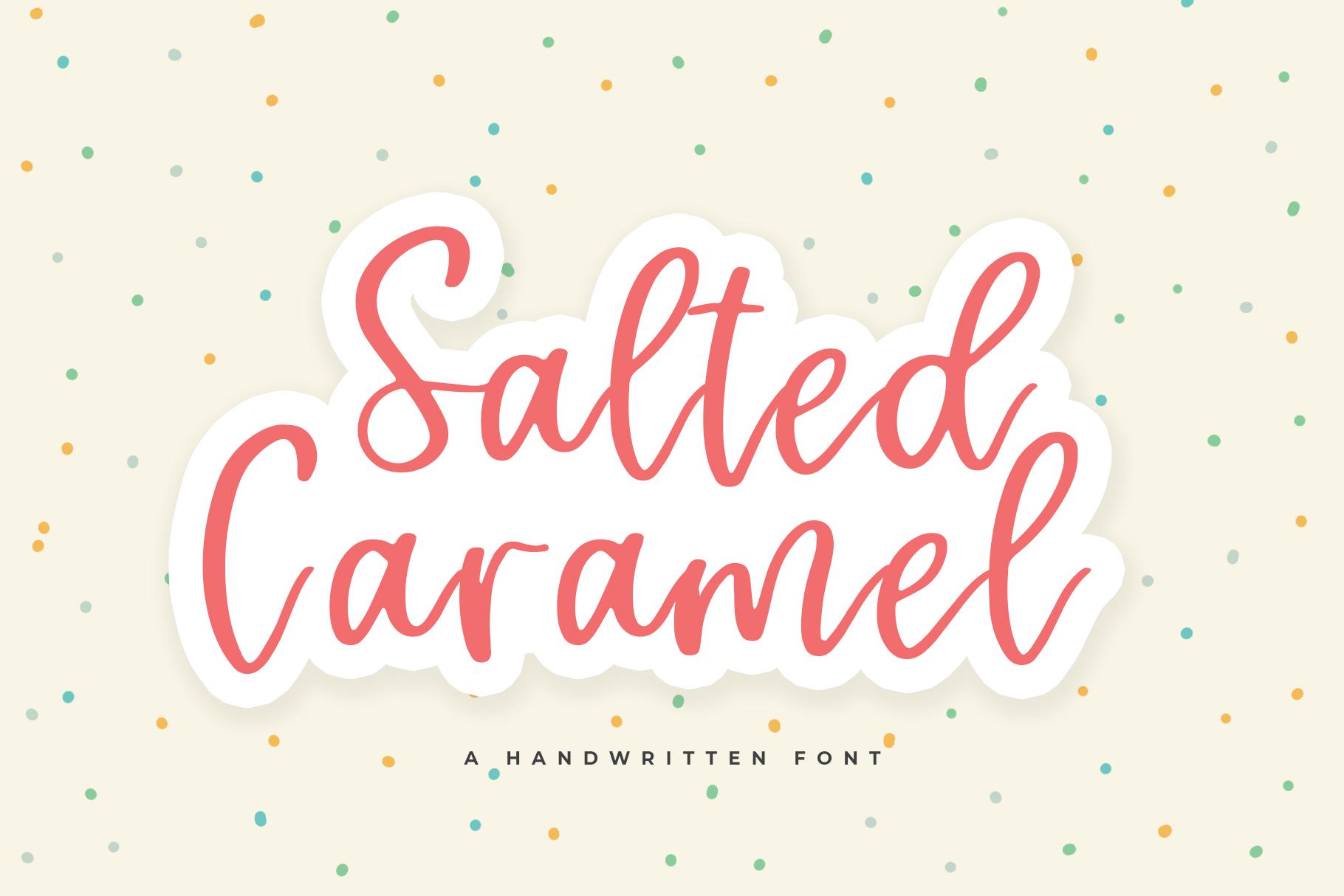 Salted Caramel Font