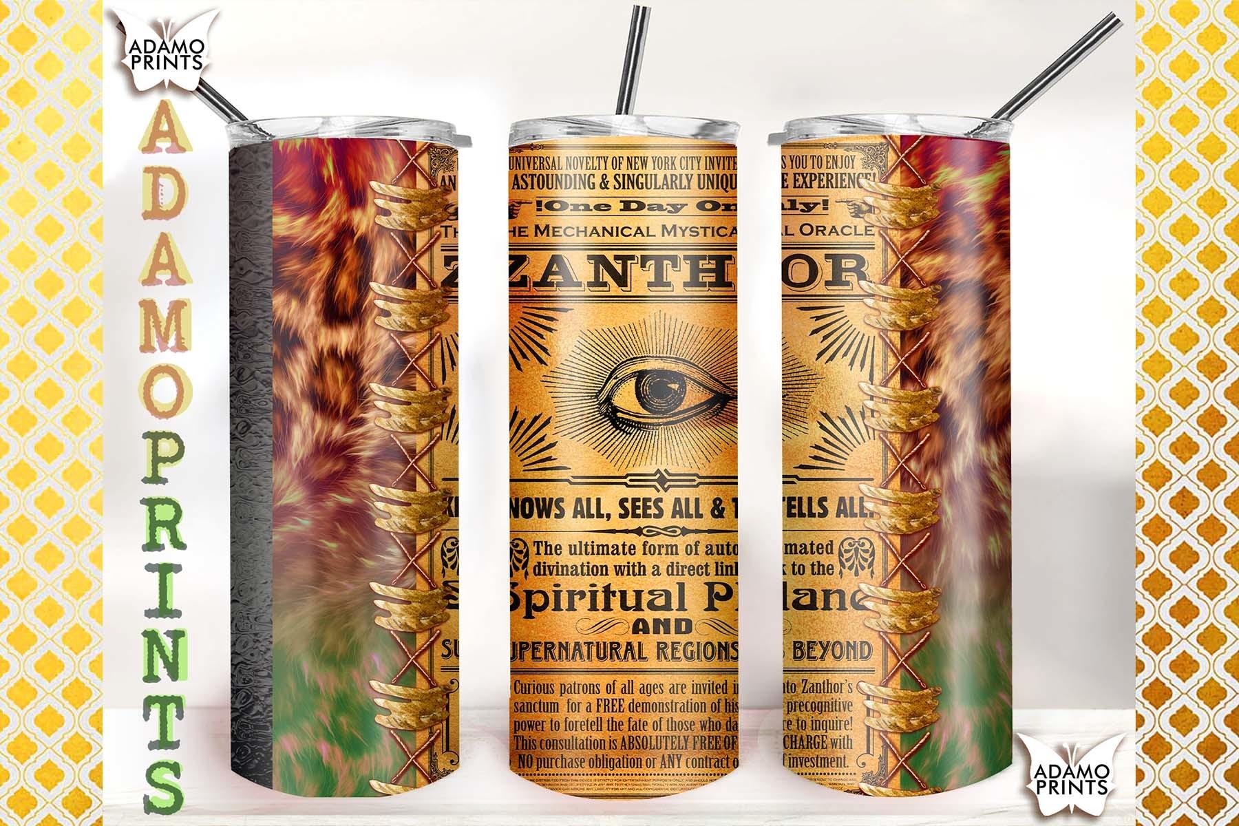 Fortune Teller Leopard Faux Leather 20oz