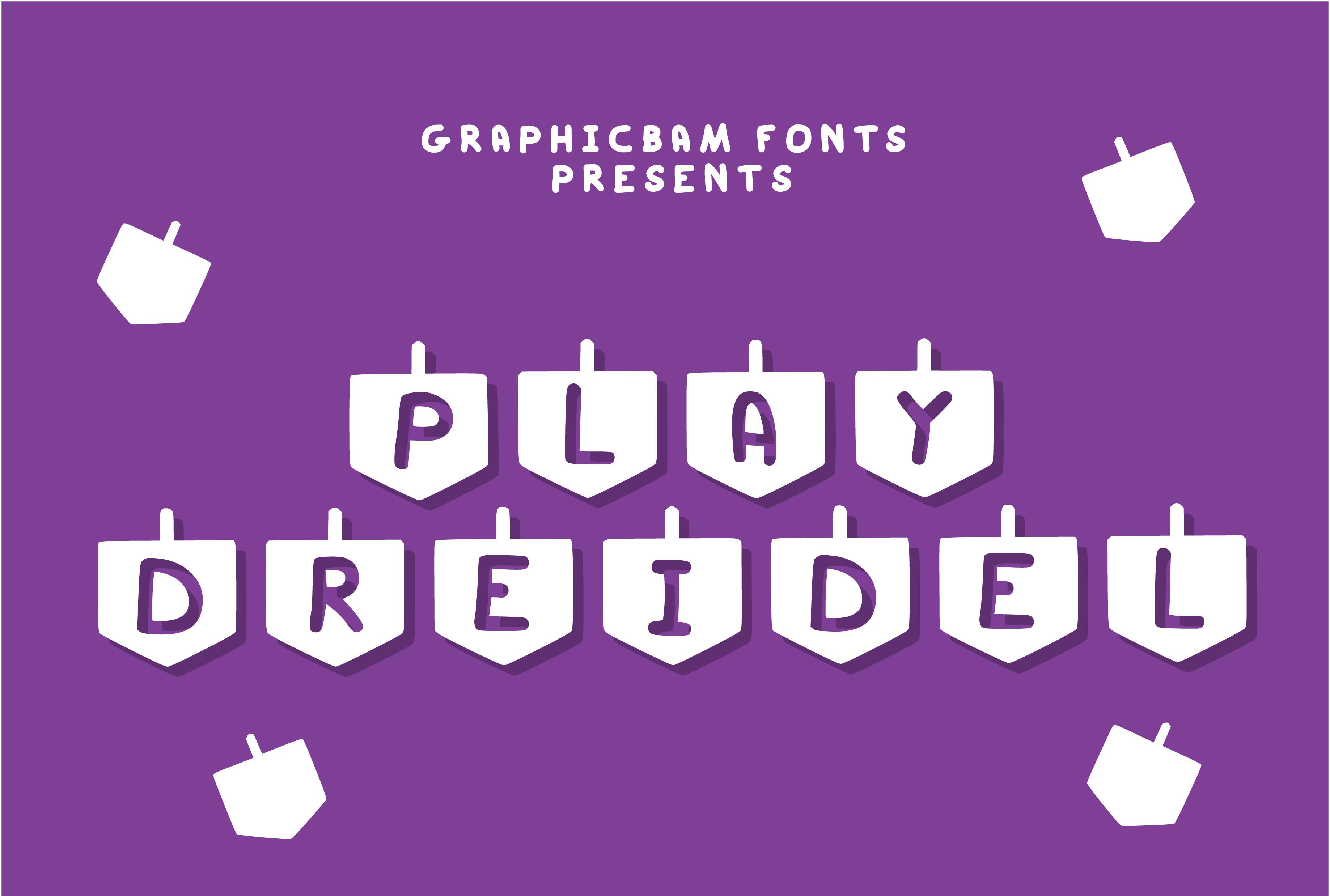 Play Dreidel Font