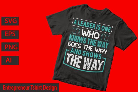 Entrepreneur T-shirt Design/SVG