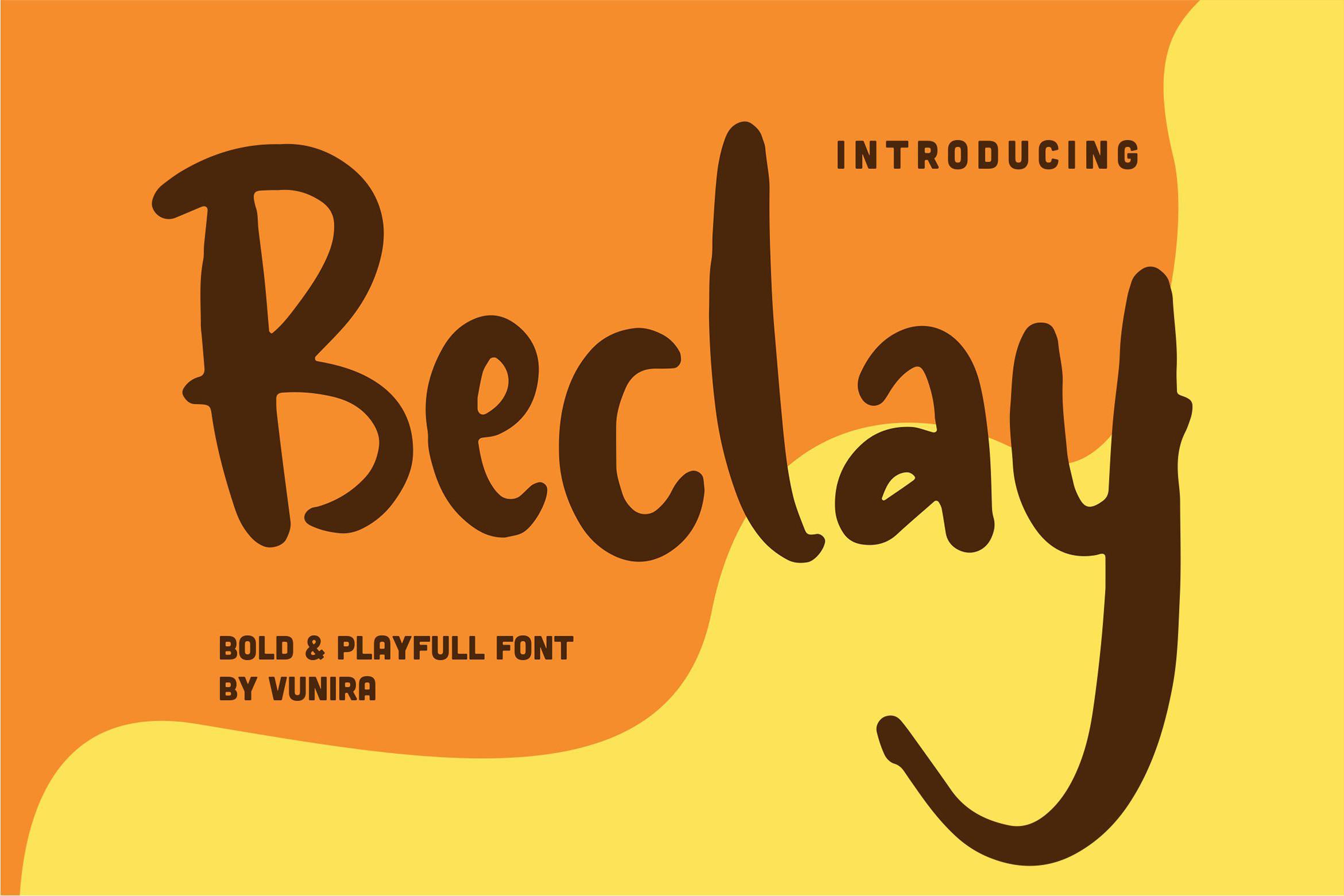 Beclay Font