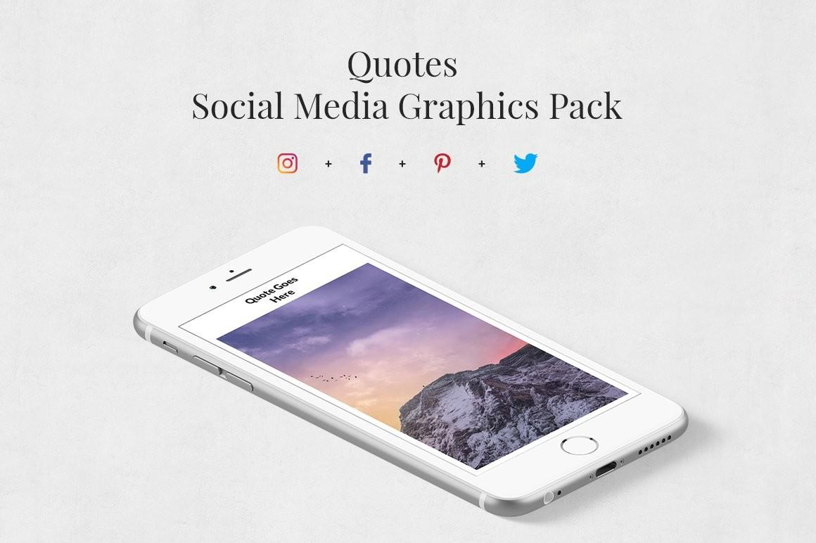 Quotes Social Media Graphics Pack