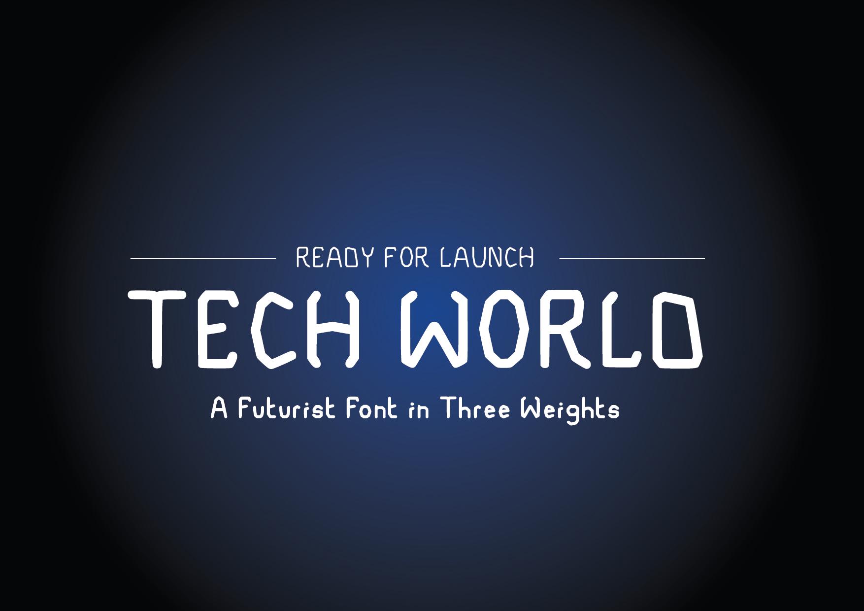 Tech World Font