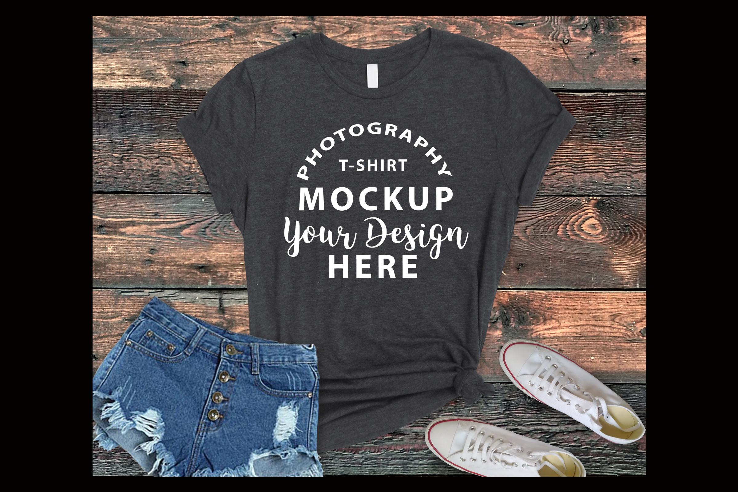 Bella Canvas 8800 Mockup Dark Grey H.