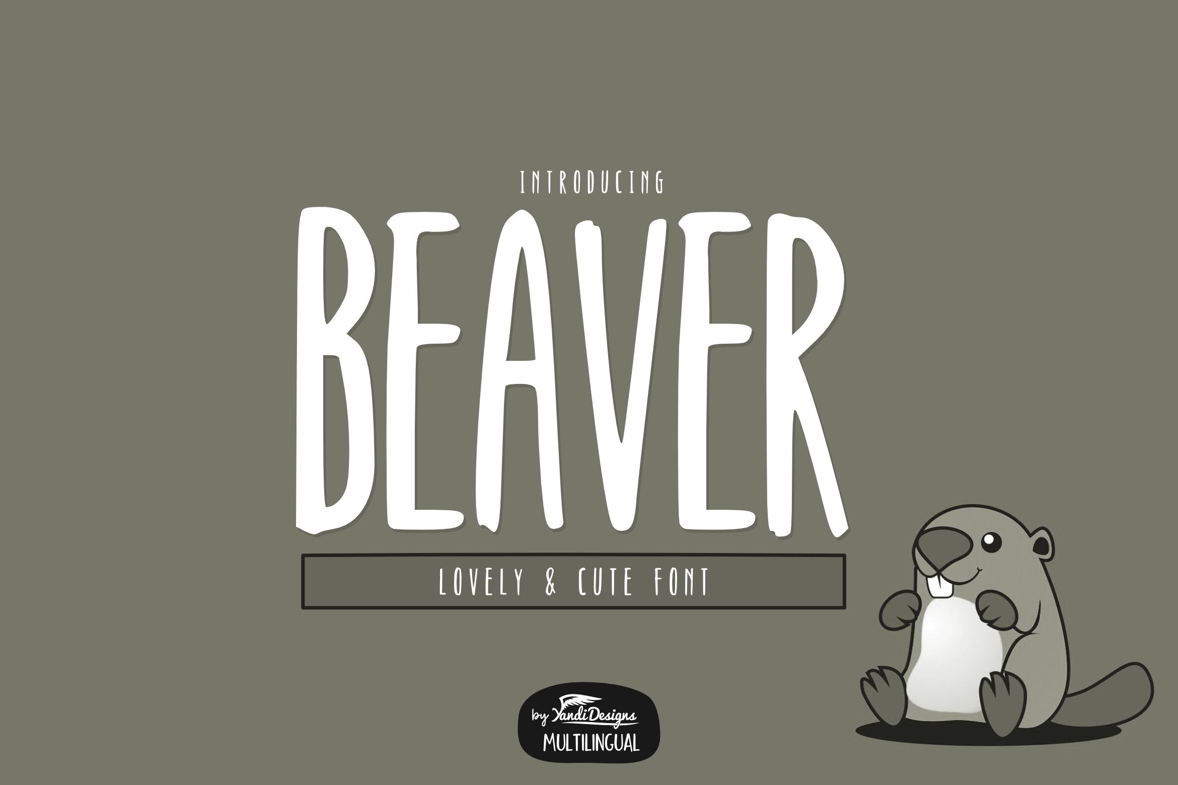 Beaver Font