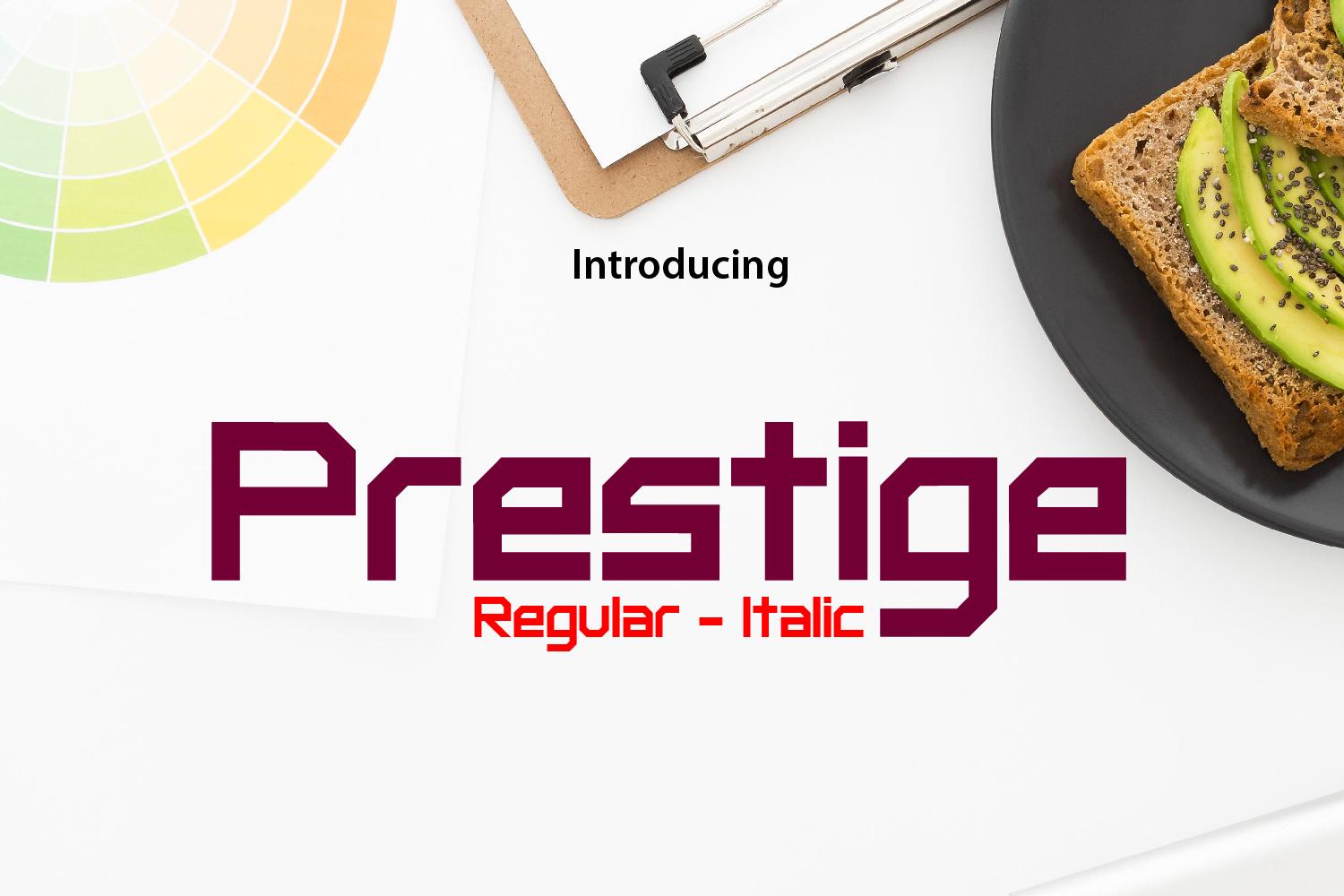 Prestige Font