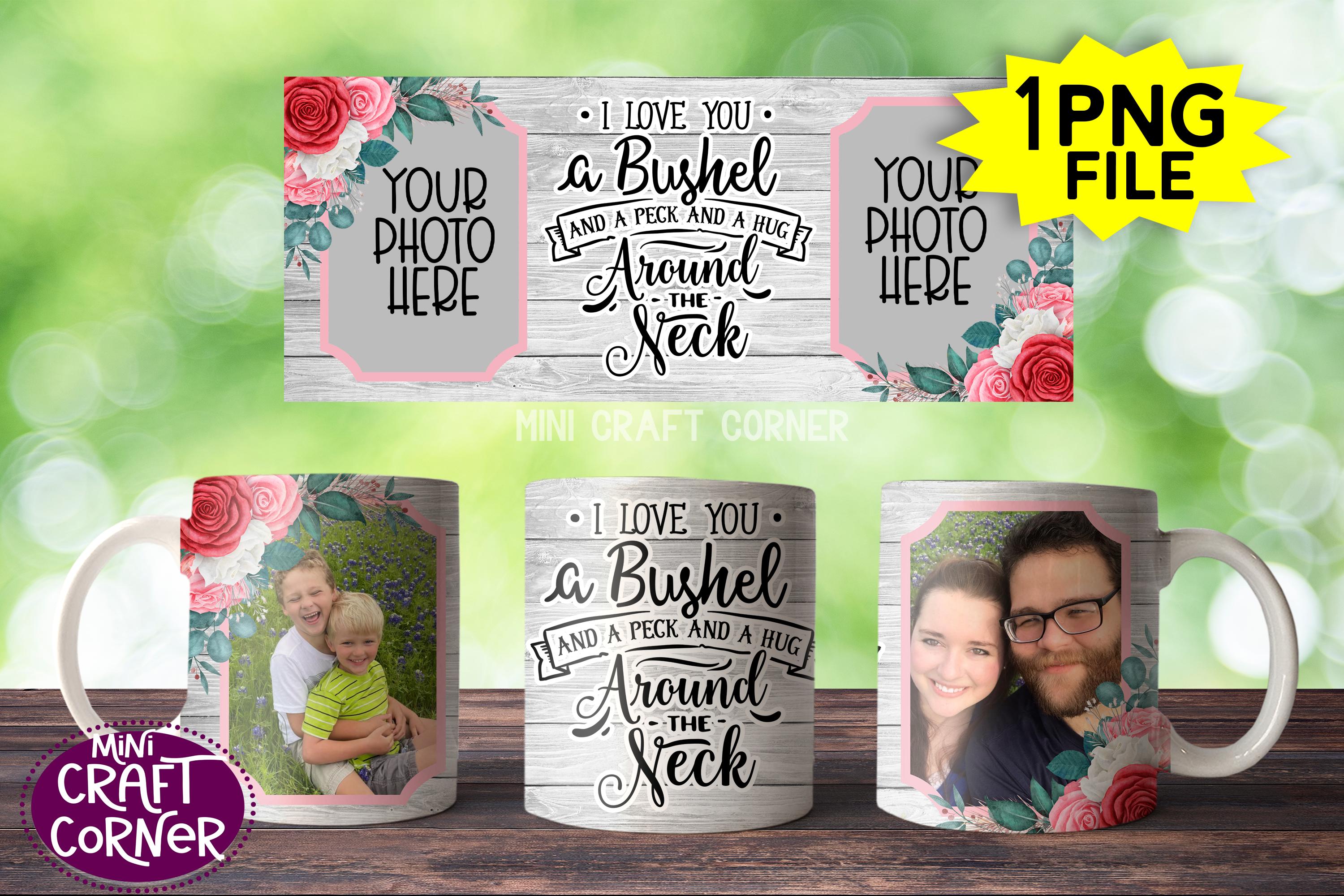 Sublimation Love Mug Template