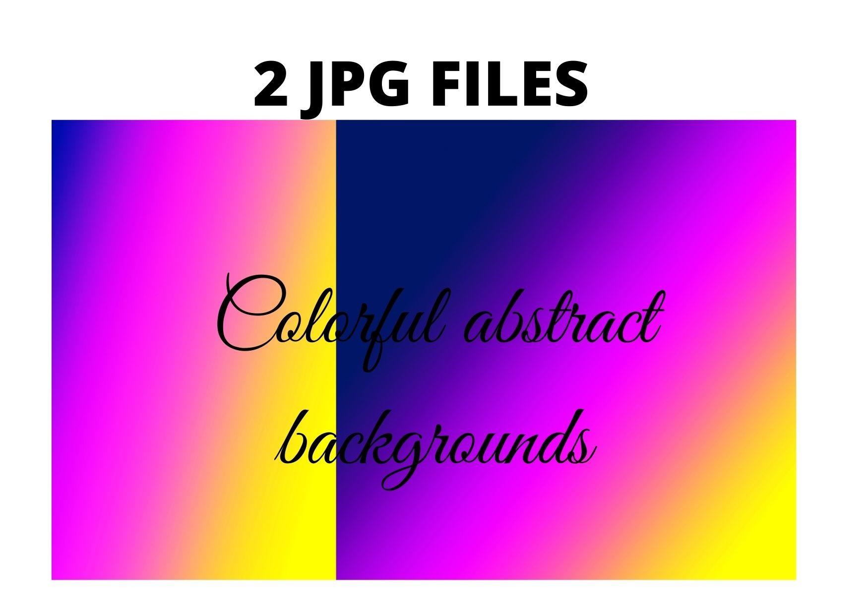 BLUE PINK YELLOW ABSTRACT DESIGNS