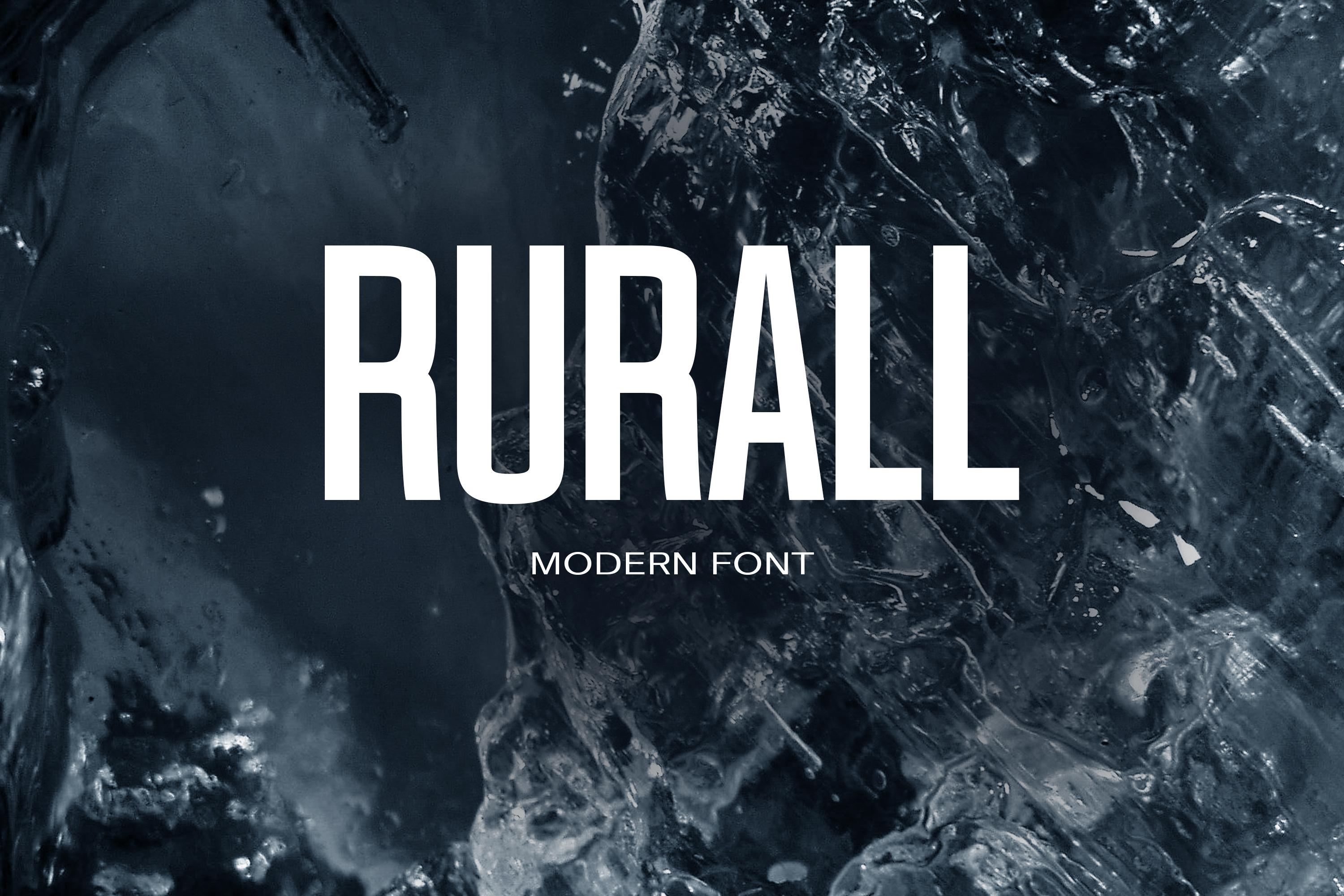 Rurall Font