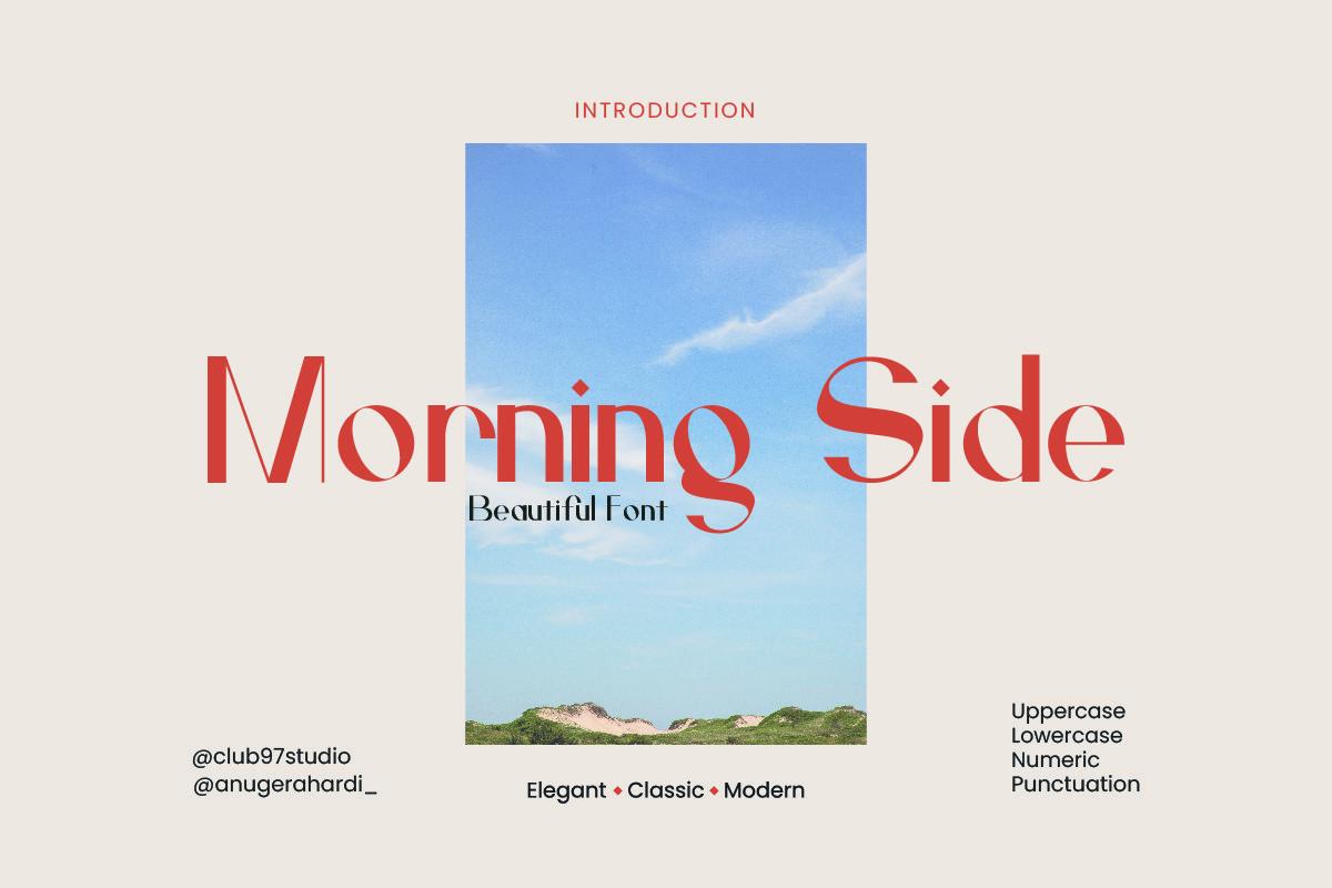 Morning Side Font