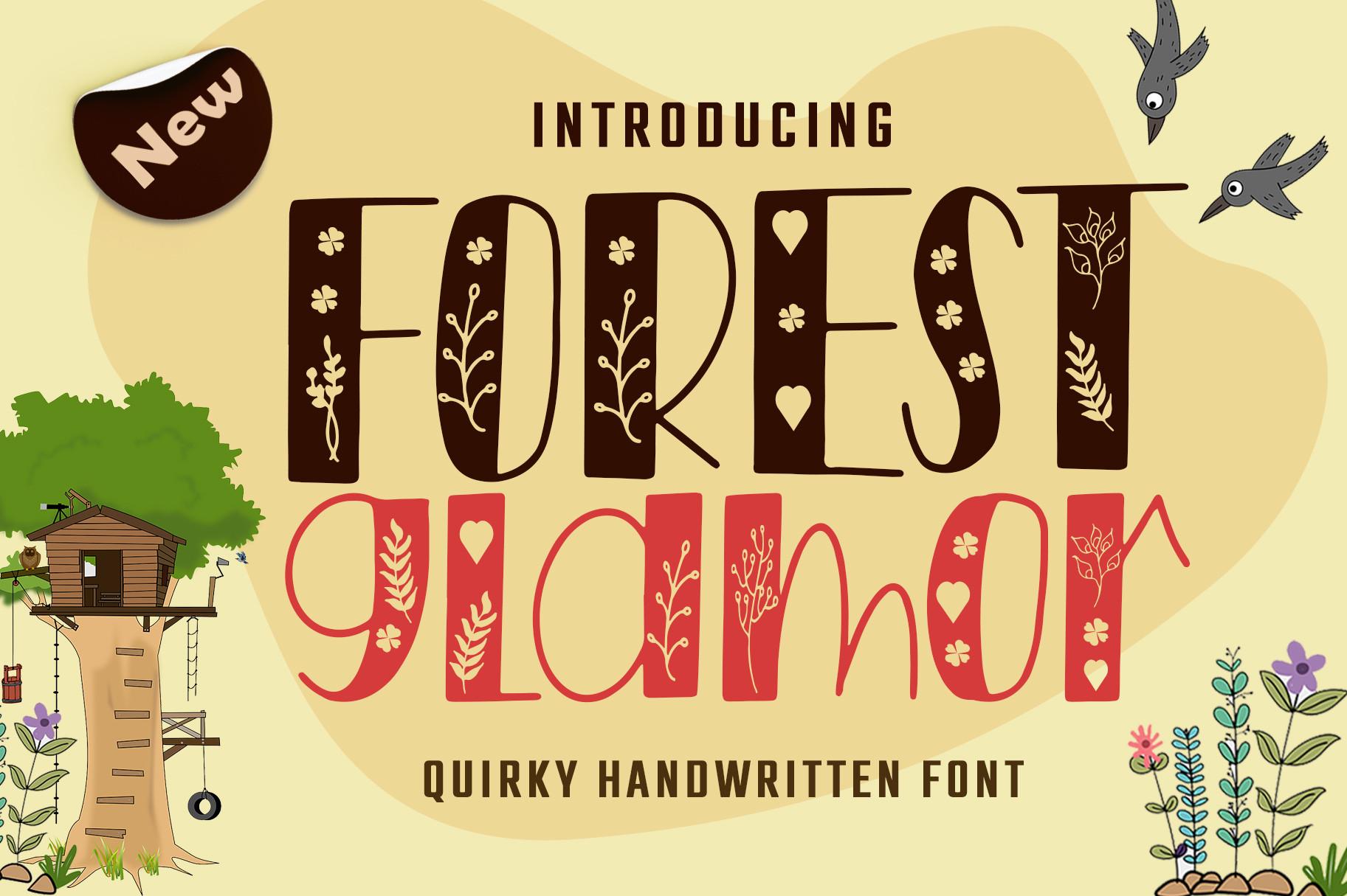 Forest Glamor Font