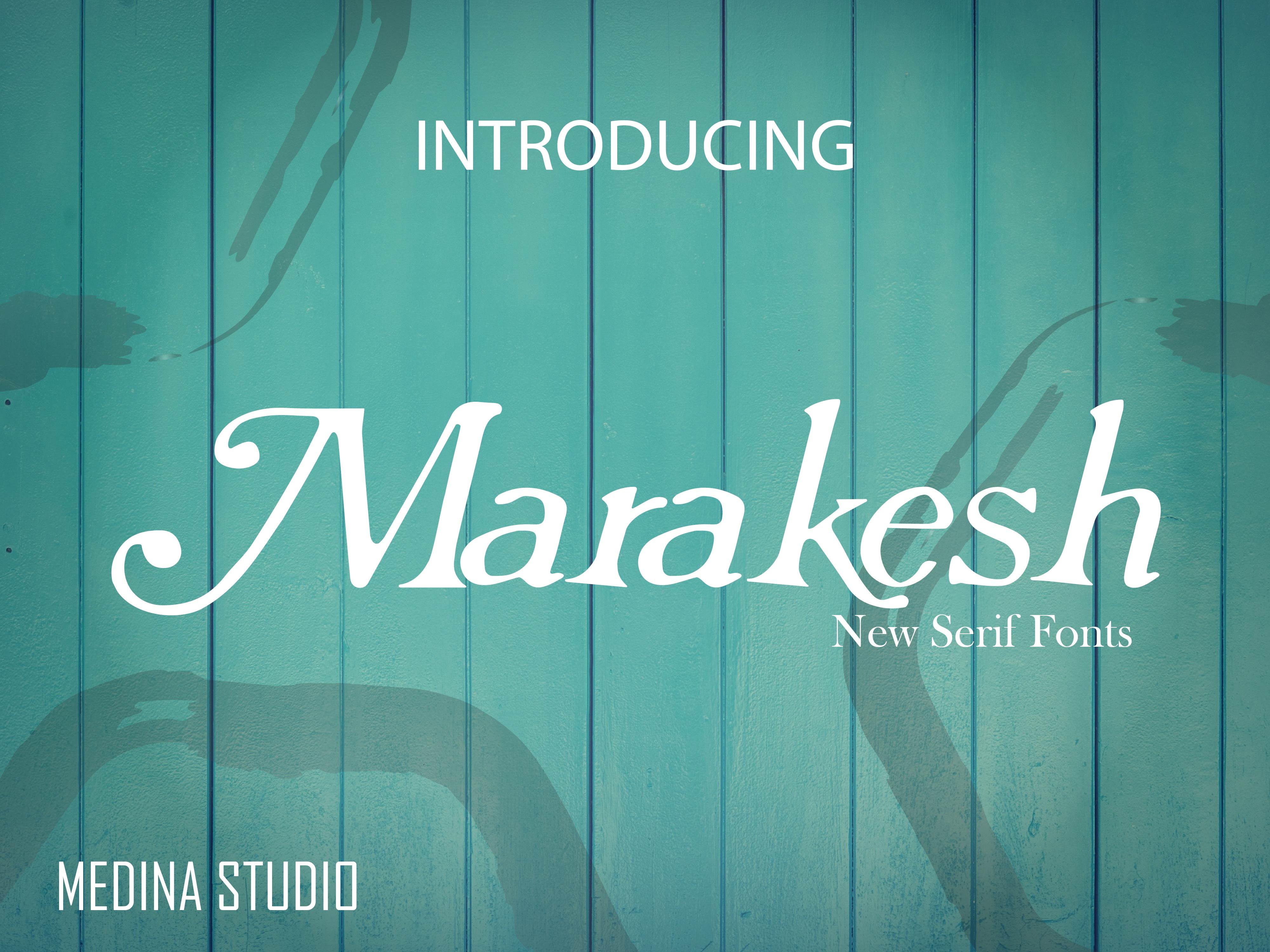 Marakesh Font