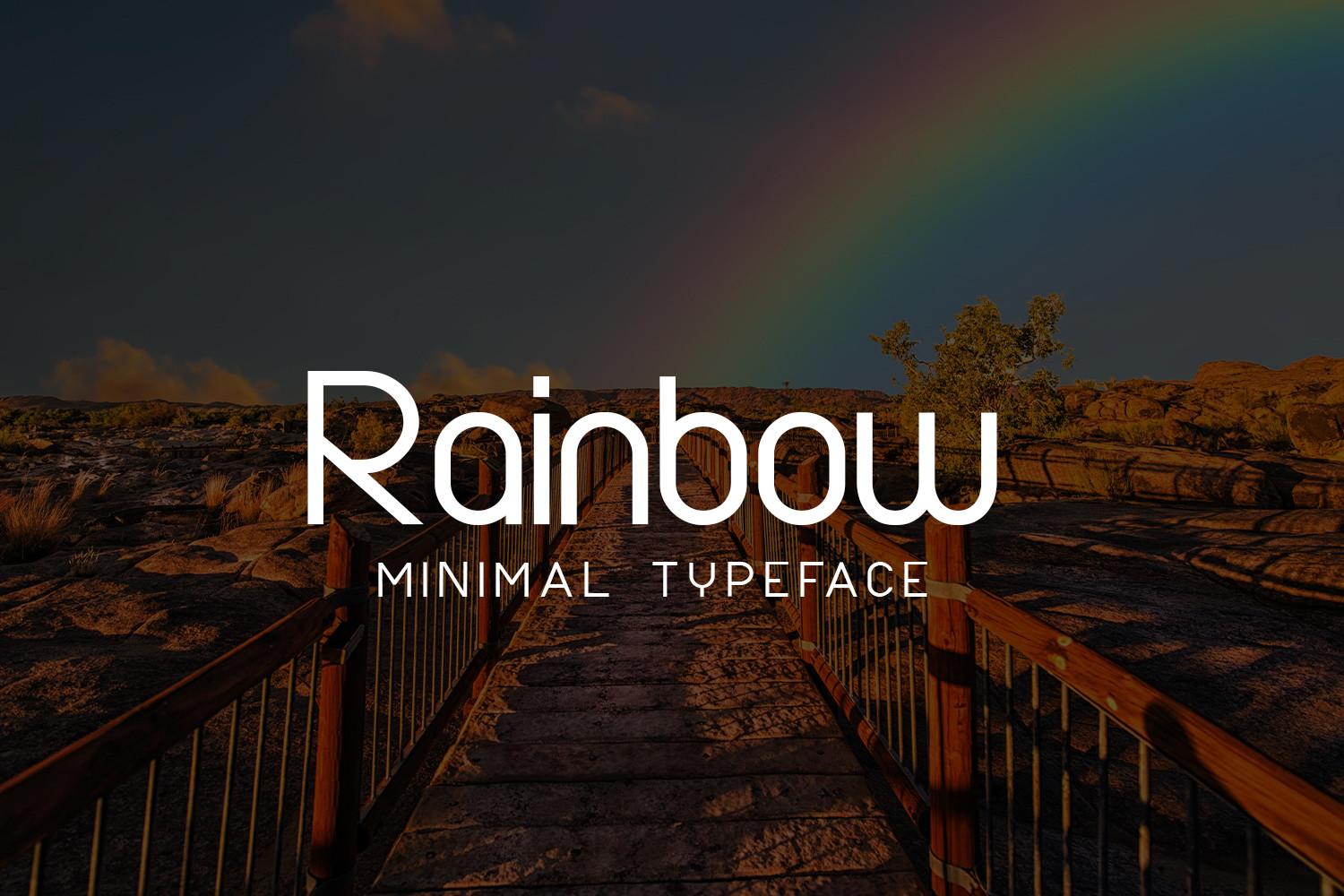 Rainbow Font
