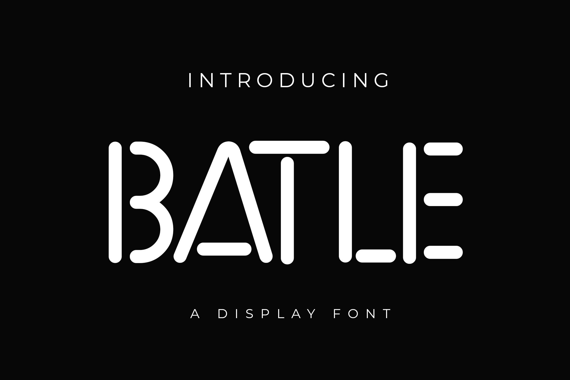 Batle Font