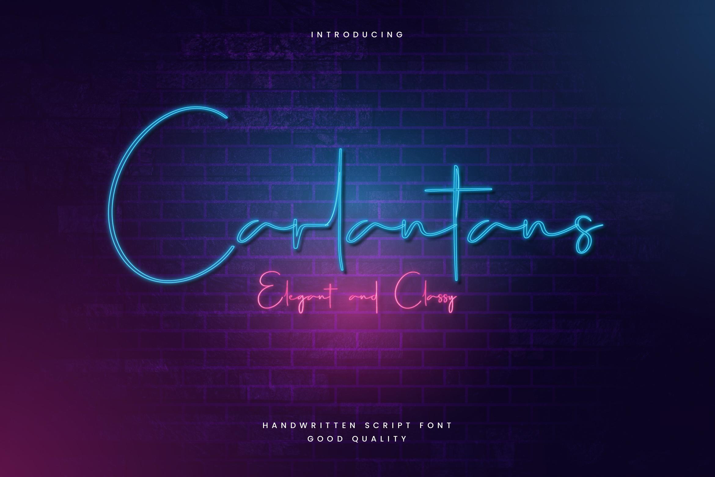 Carlantans Font