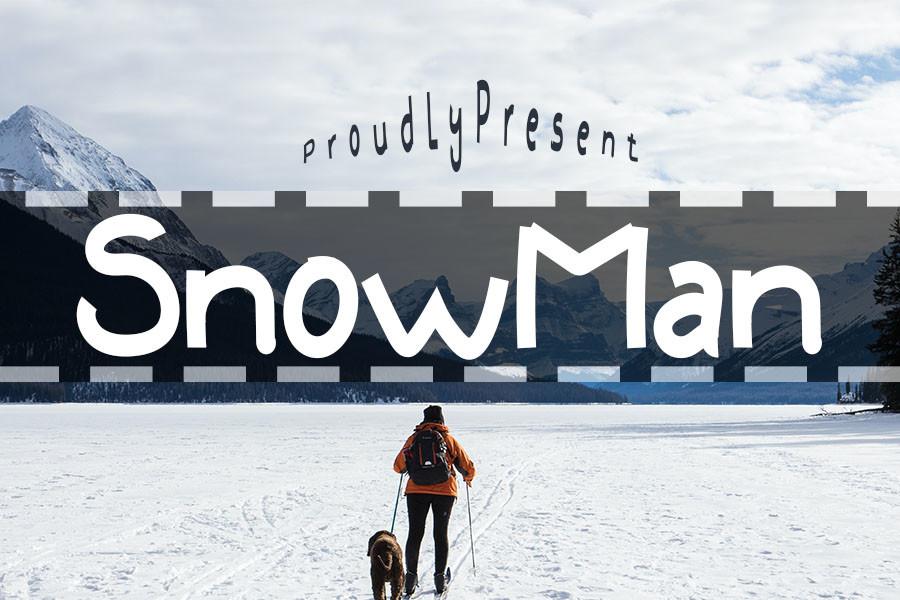 Snowman Font