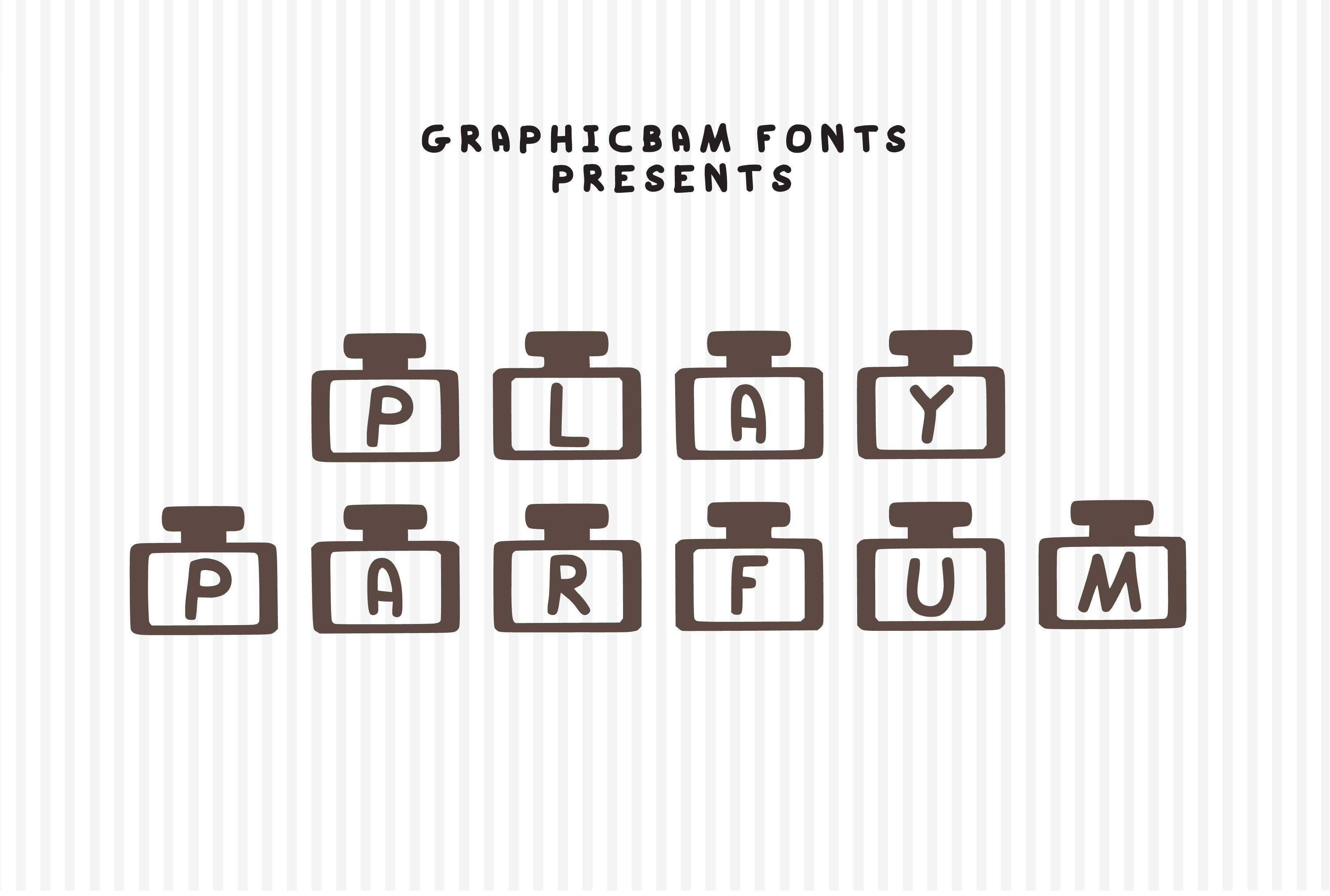 Play Parfum Font