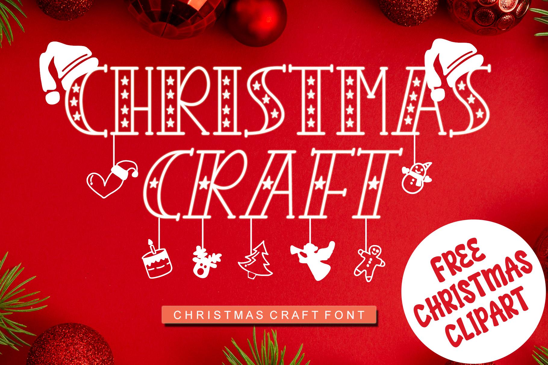 Christmas Craft Font