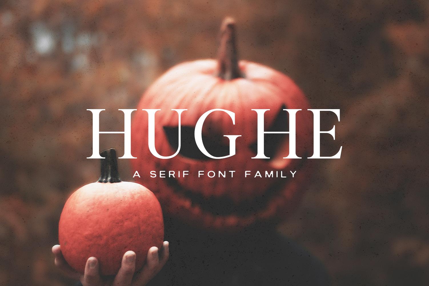Hughe Family Font