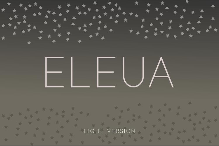 Eleua Light Font