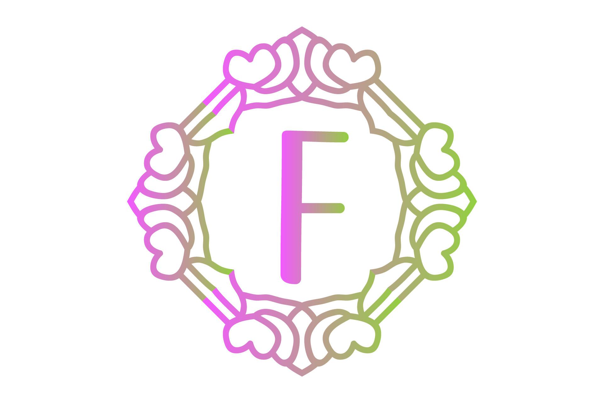 Monogram Graphic Vector Illustration Art