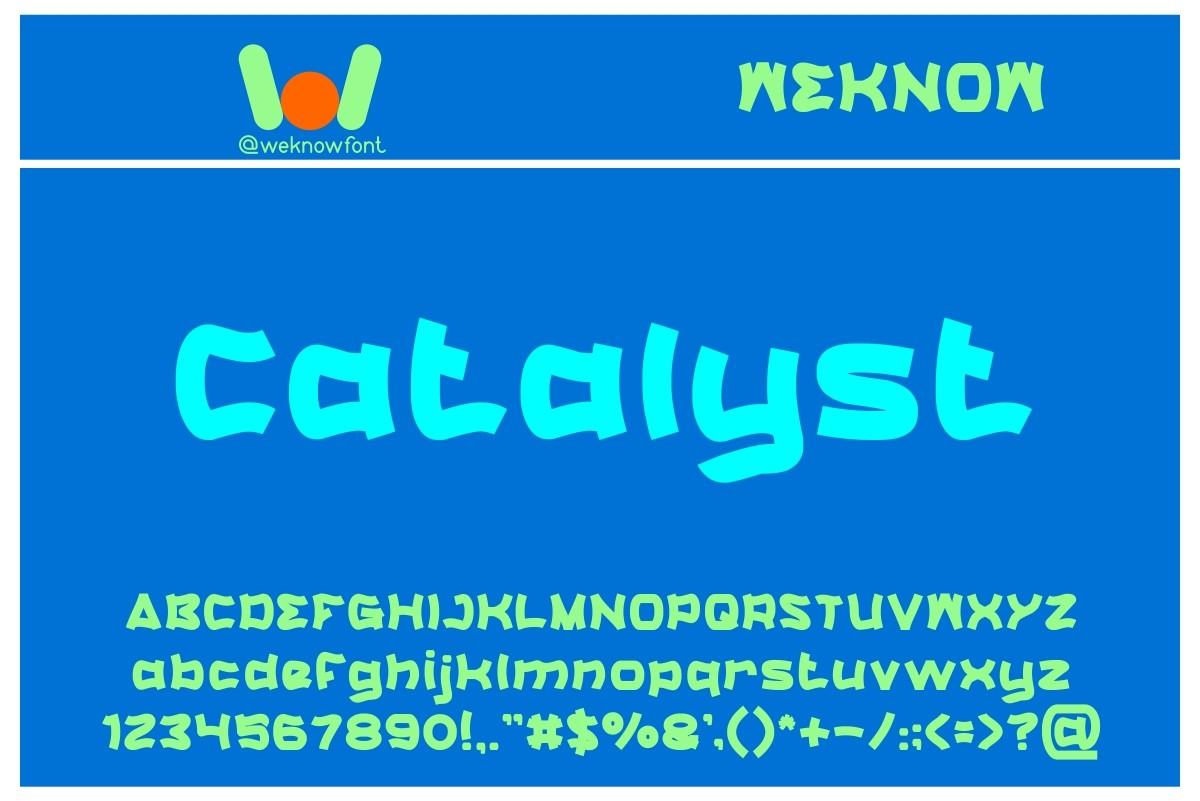 Catalyst Font