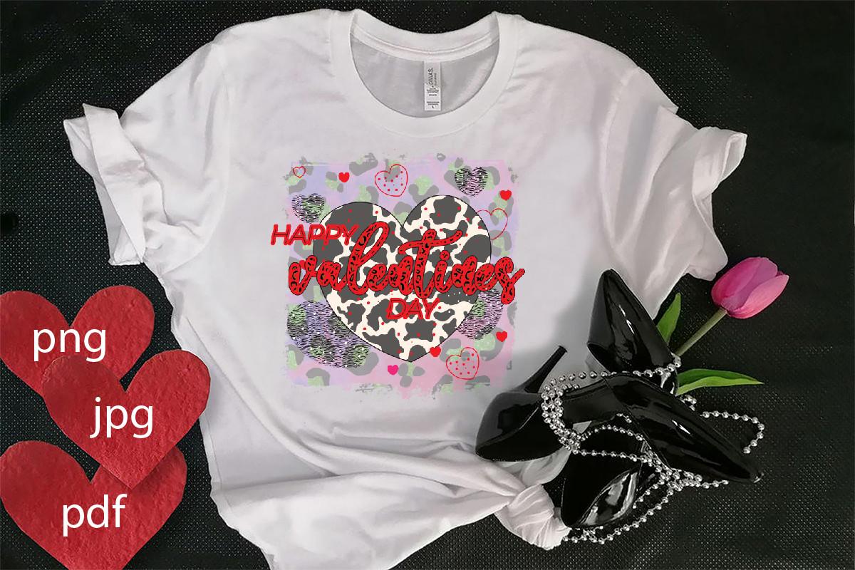 Valentine's Day Sublimation Design