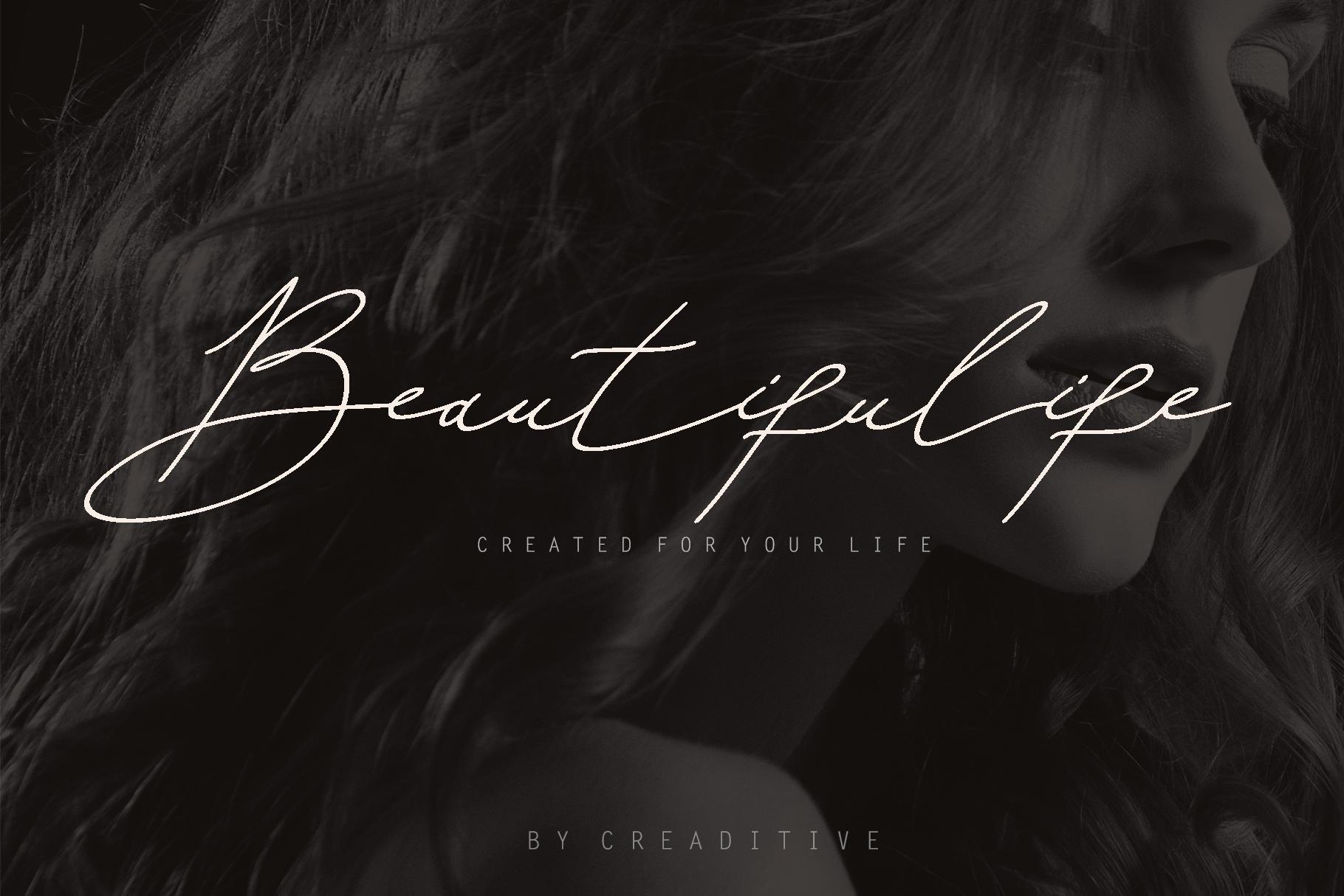 Beautifulife Font