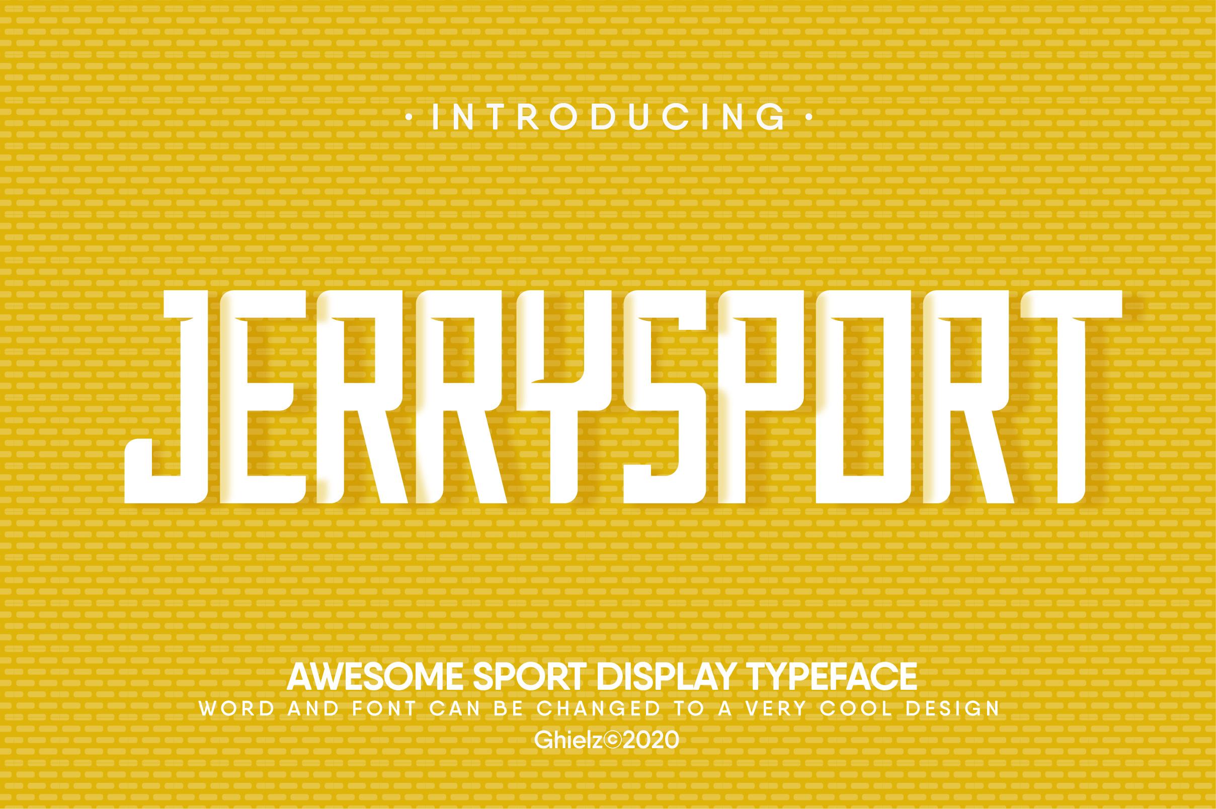 JerrySport Font