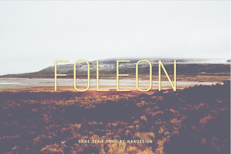 Foleon Font