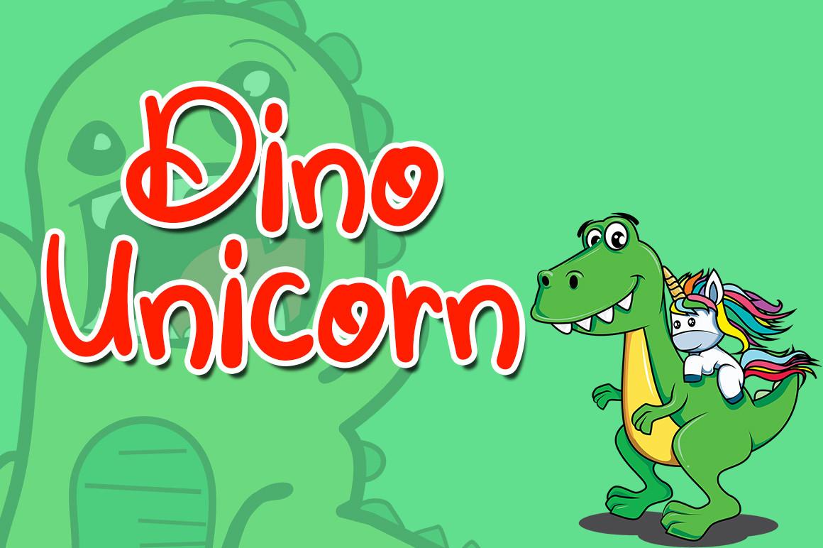 Dino Unicorn Font