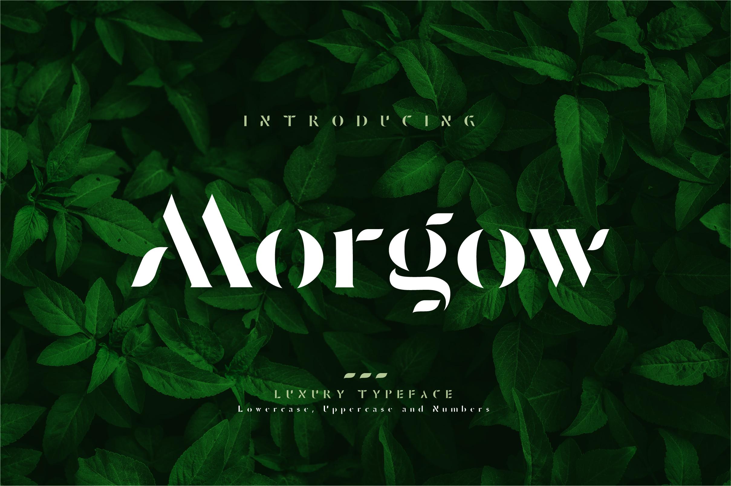 Morgow Font