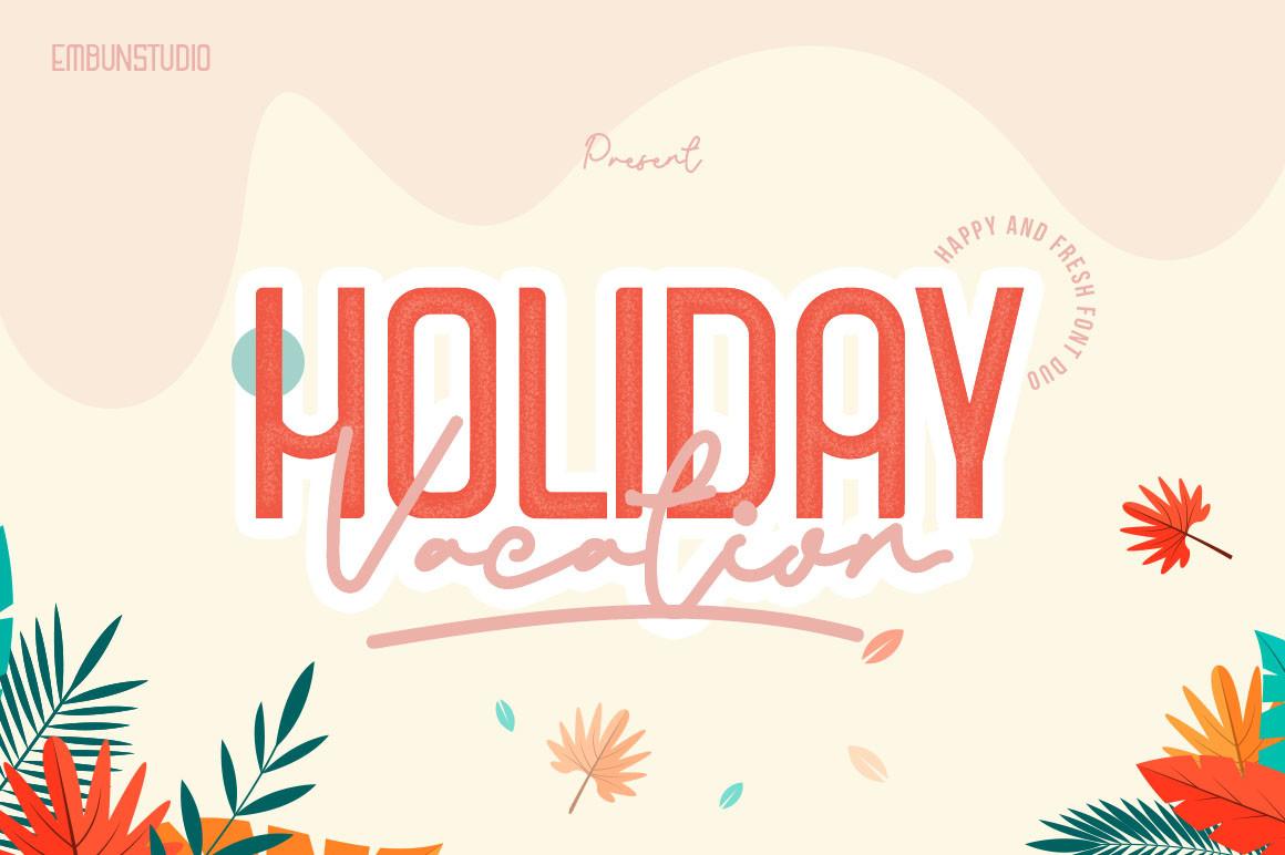 Holiday Vacation Font