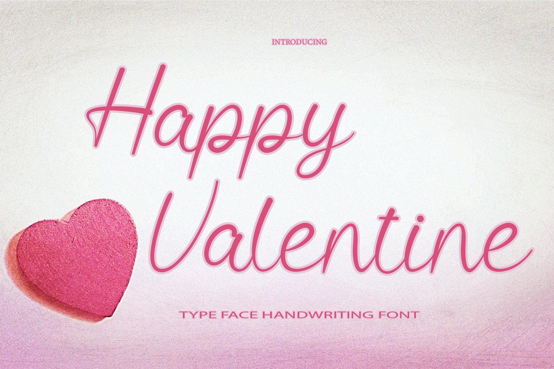 Happy Valentine Font