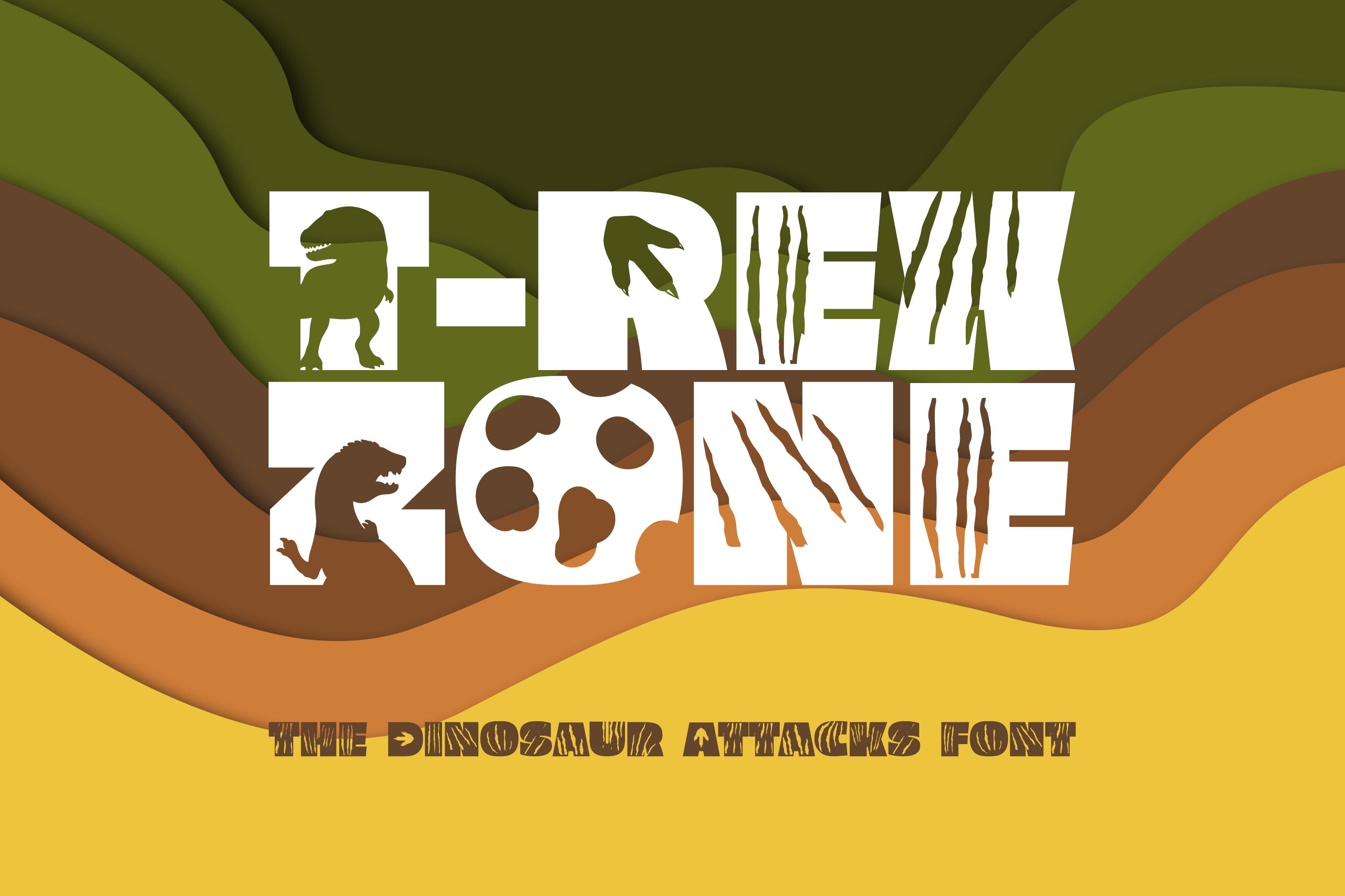T-Rex Zone Font