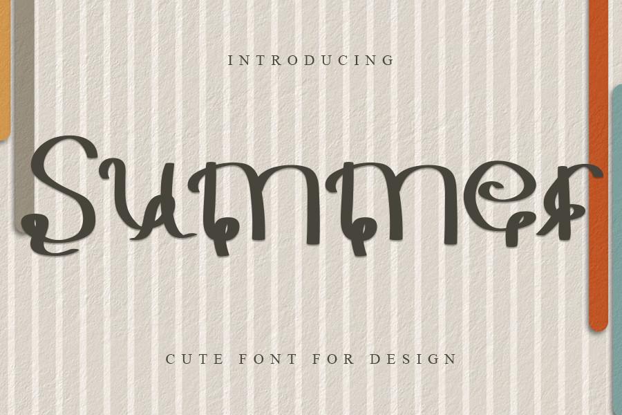 Summer Font