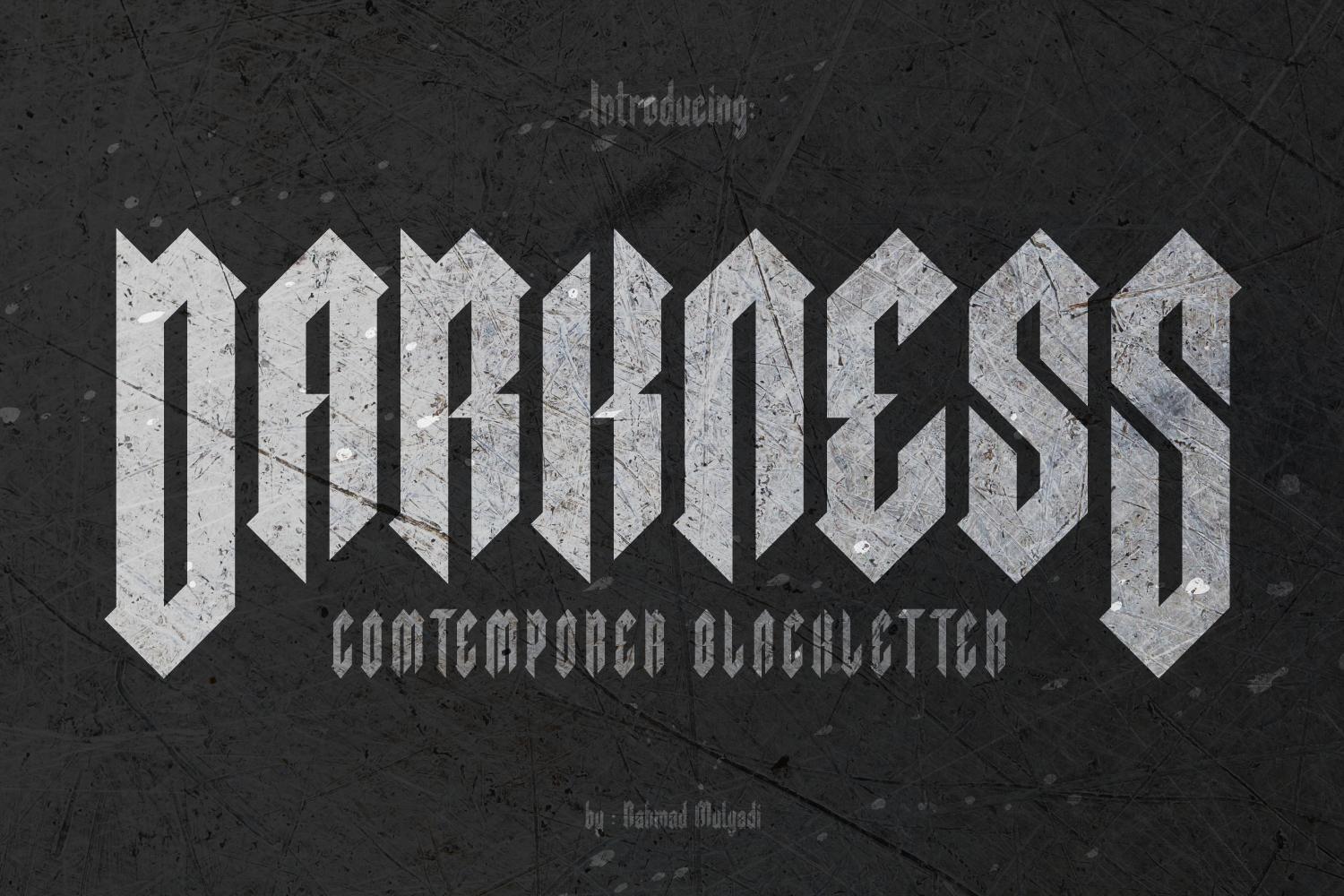 Darkness Font