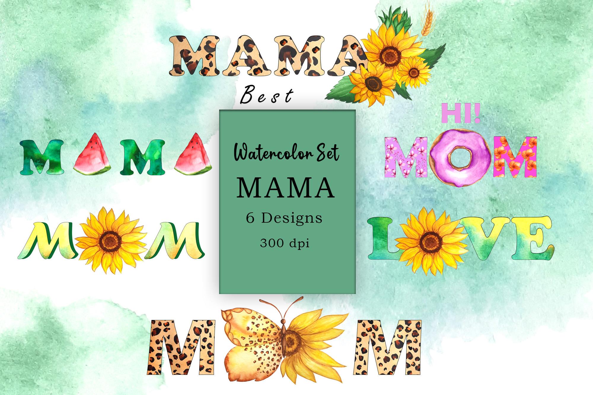 Mama Sublimation, Sunflower Mom, Mama