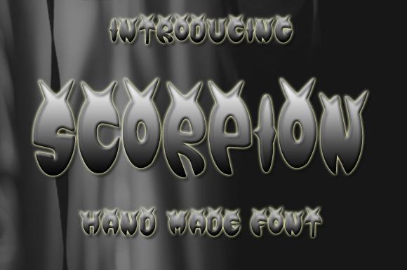 Scorpion Font