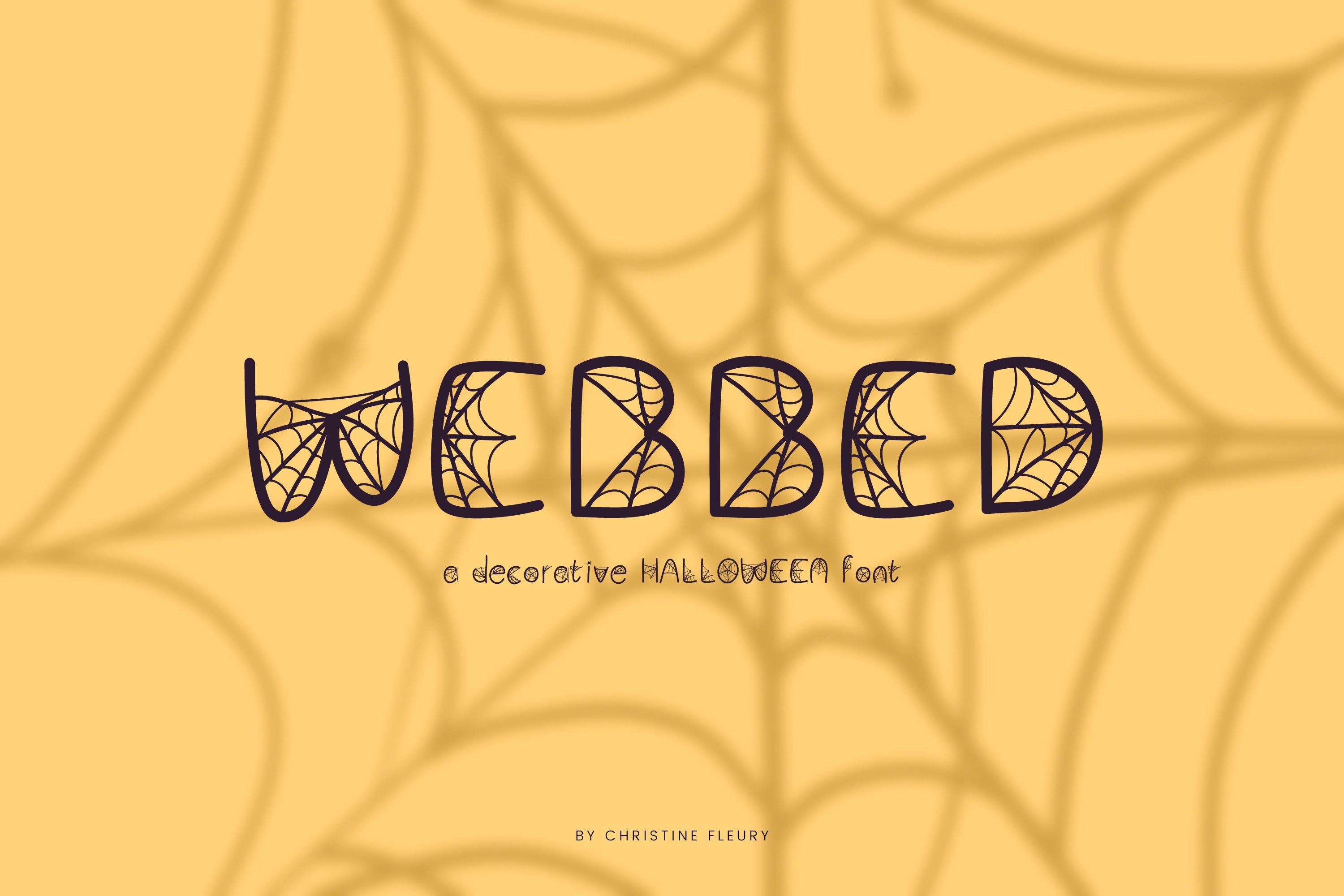 Webbed Font
