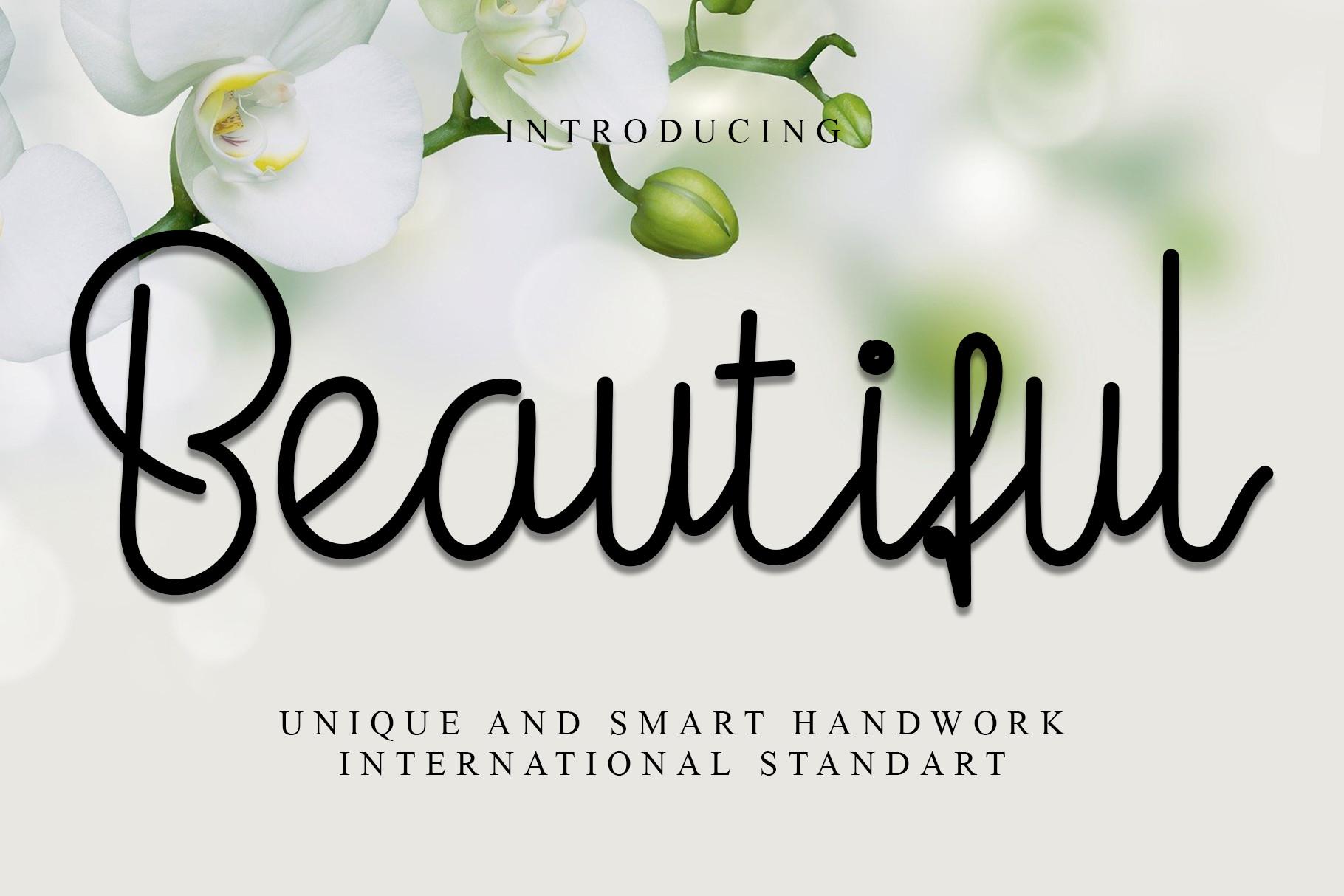 Beautiful Font