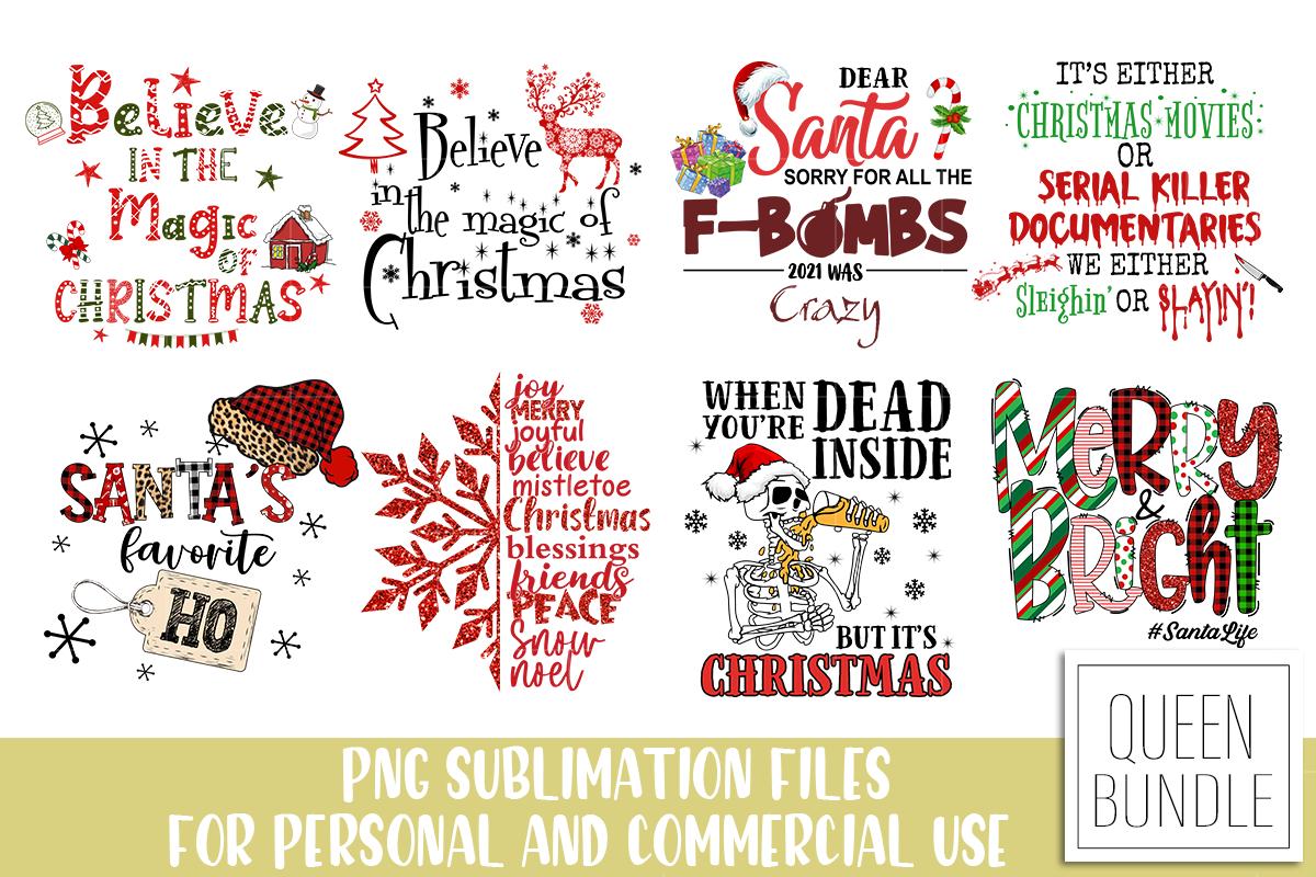 Quote Christmas Sublimation Bundle